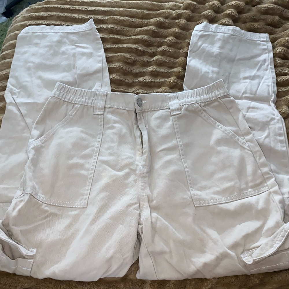 Refuge Beige Cargo Pants